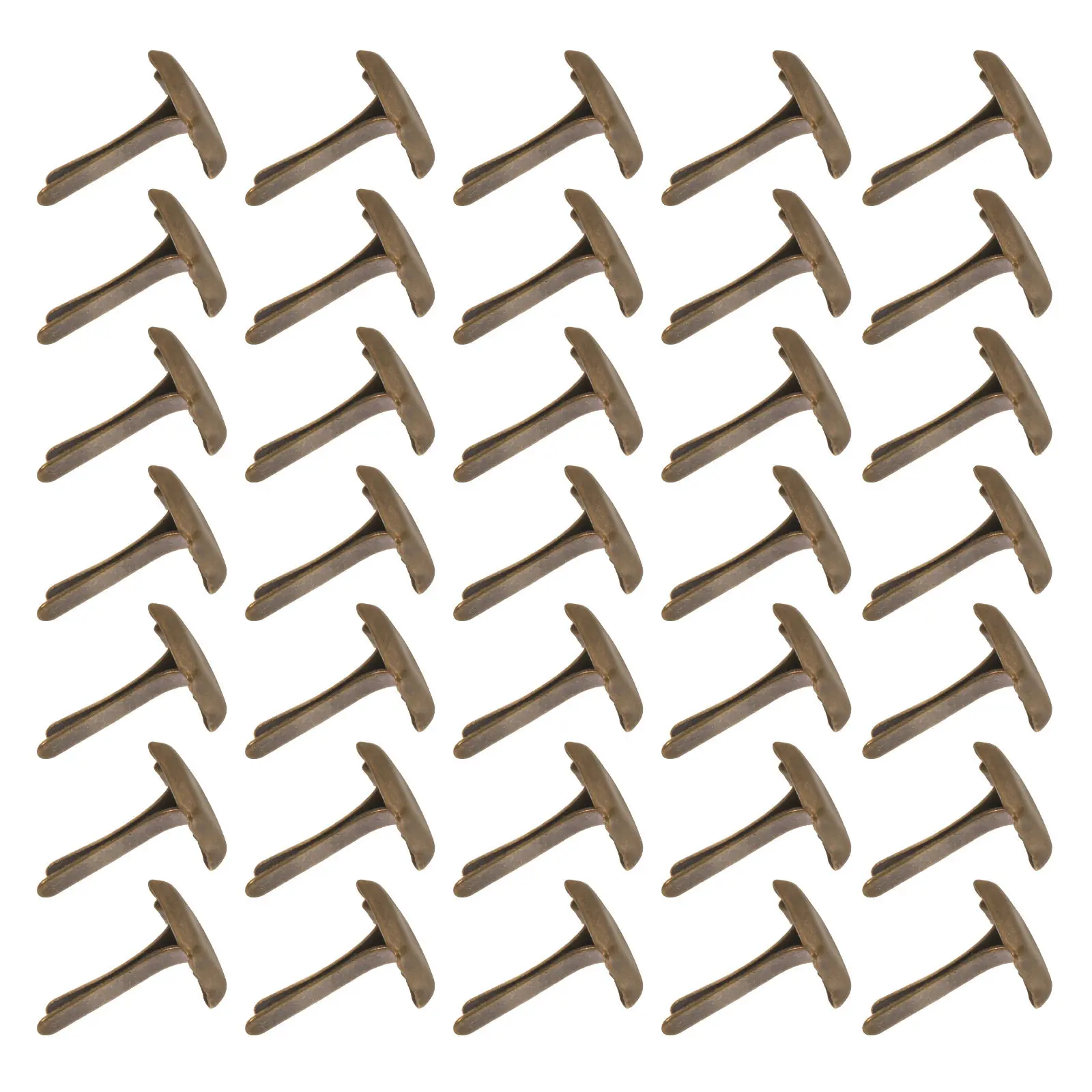 300Pcs Square Foot Nail Studs Exquisite Workmanship Craft Rivets for DIY Leatherwork Scrapbooking Crafting Home Office
