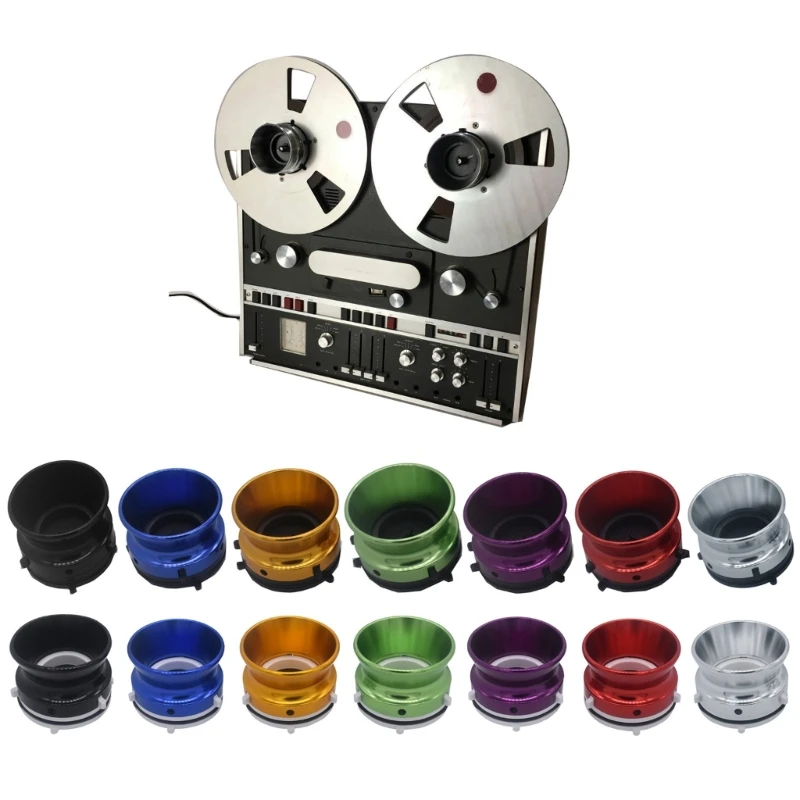 1 пара 1/4 10-дюймовый открывалка для Studer ReVox, алюминиевый адаптер-концентратор NAB, универсальное загрузочное устройство для B67 Akai Teac и т. д.