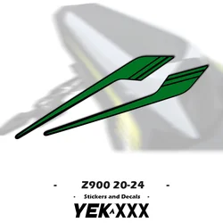 Motorcycle Fairing Rear Tail Hump Sticker Decal Customization For Kawasaki Z900 Z 900 20-24 21 22 23 New