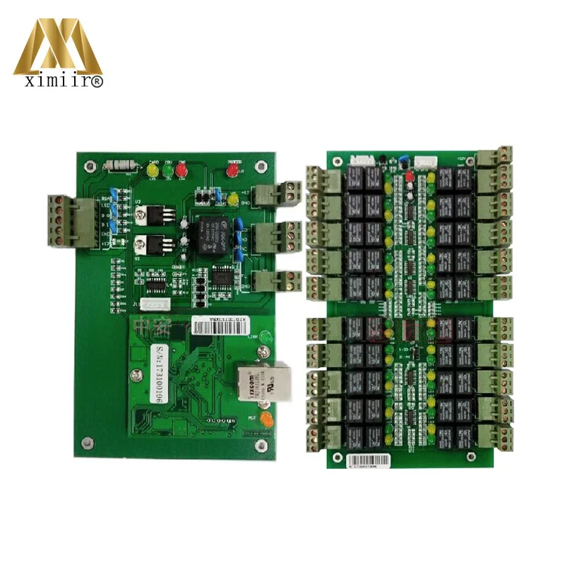 Elevator Access Control Panel Board Tcp/Ip Lift Controller Simple Electrical Interface To Any Elevator And Wiegand Reader