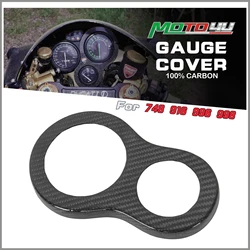 For Ducati 748 916 996 998 100% Carbon Fiber Gauge Cover Motorcycle Instrument Meter Cluster Fairing