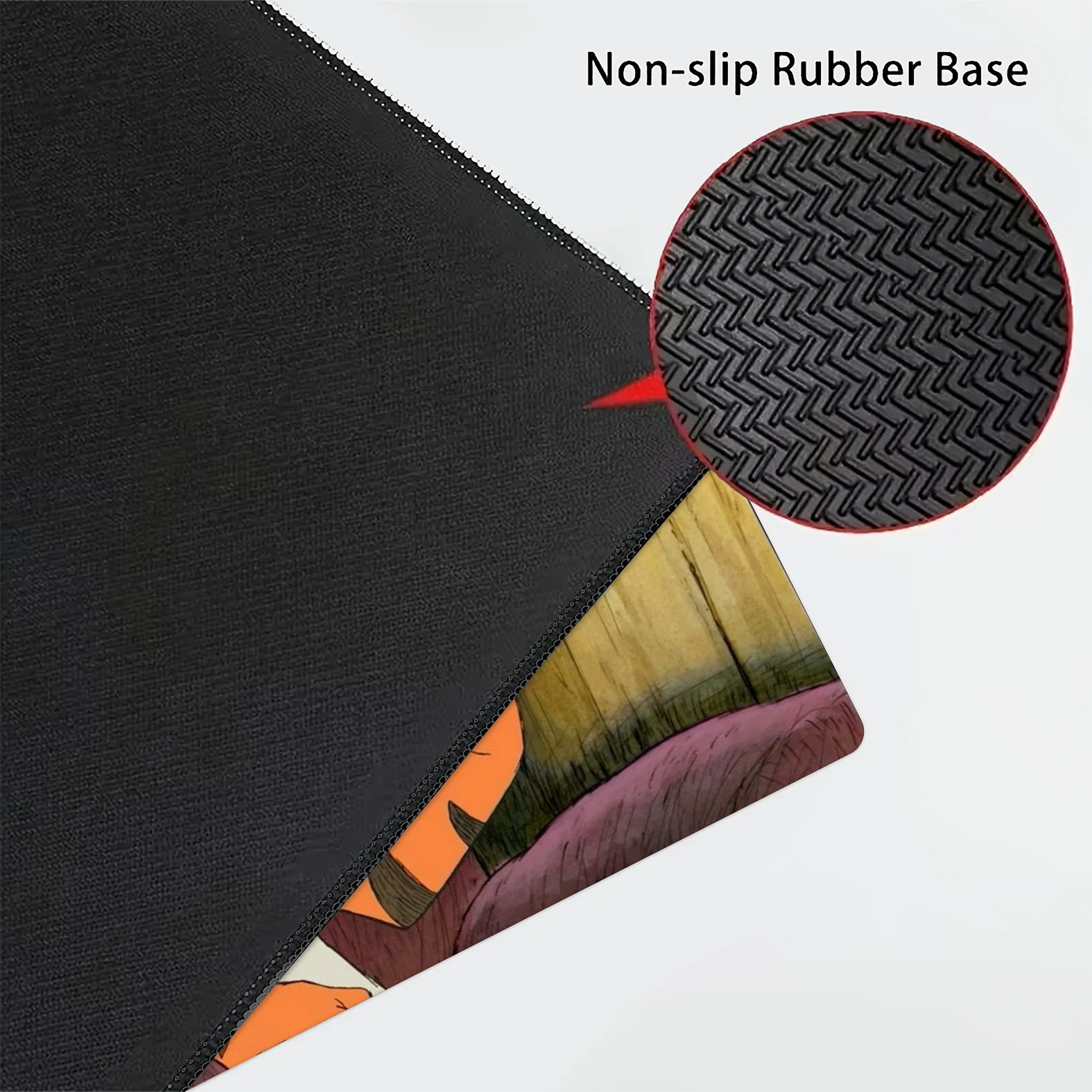 لوحة ماوس ديزني ويني ذا بوه آند فريندز - سجادة مكتب مقاومة للماء غير قابلة للانزلاق مع بوه بير، تيجر، خنزير صغير، كرسي بذراعين مريح وعسل