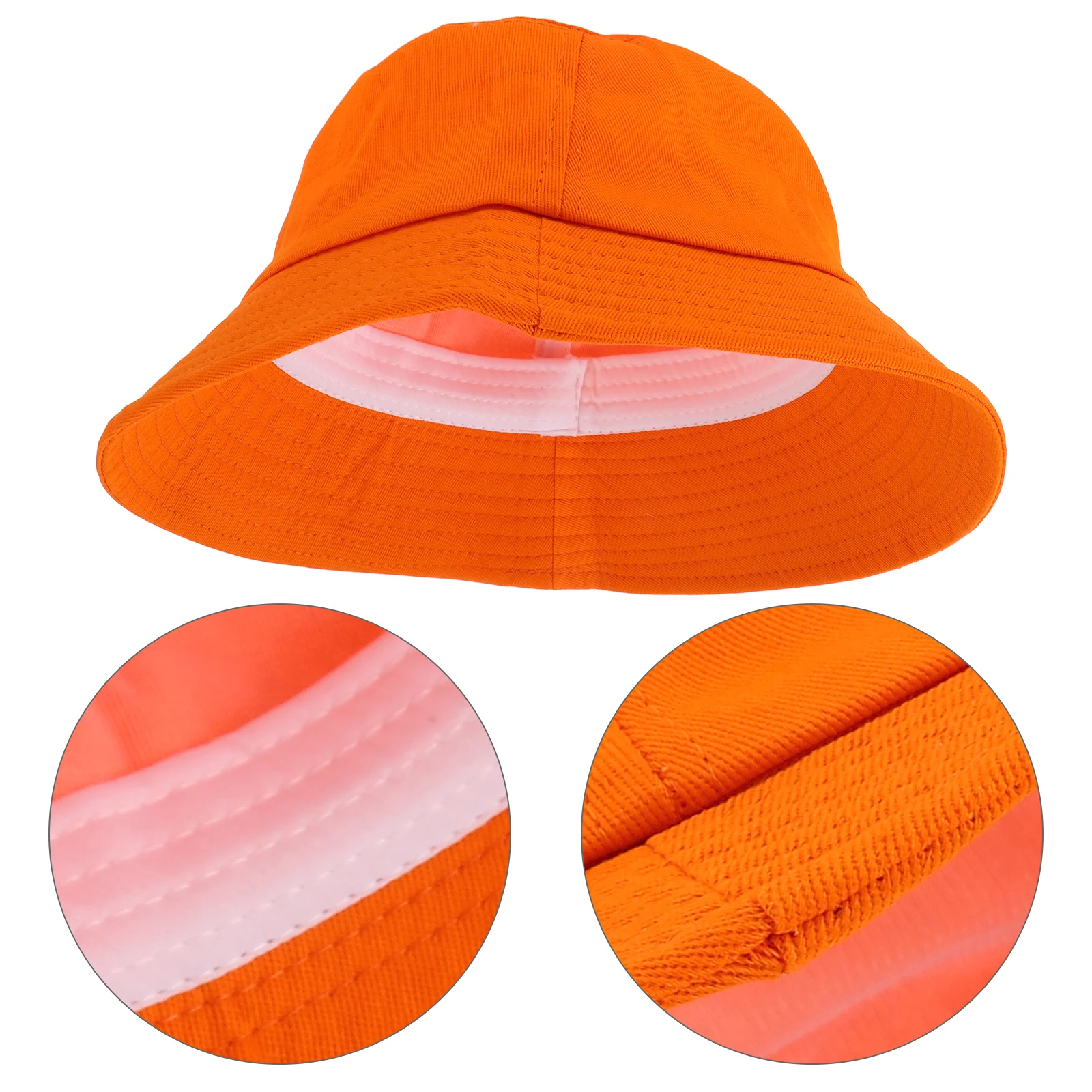 

Sun Protection Bucket Hat Lightweight Foldable Beach Cap Summer Hats Large Head Small Size Women Men Cotton Outdoor