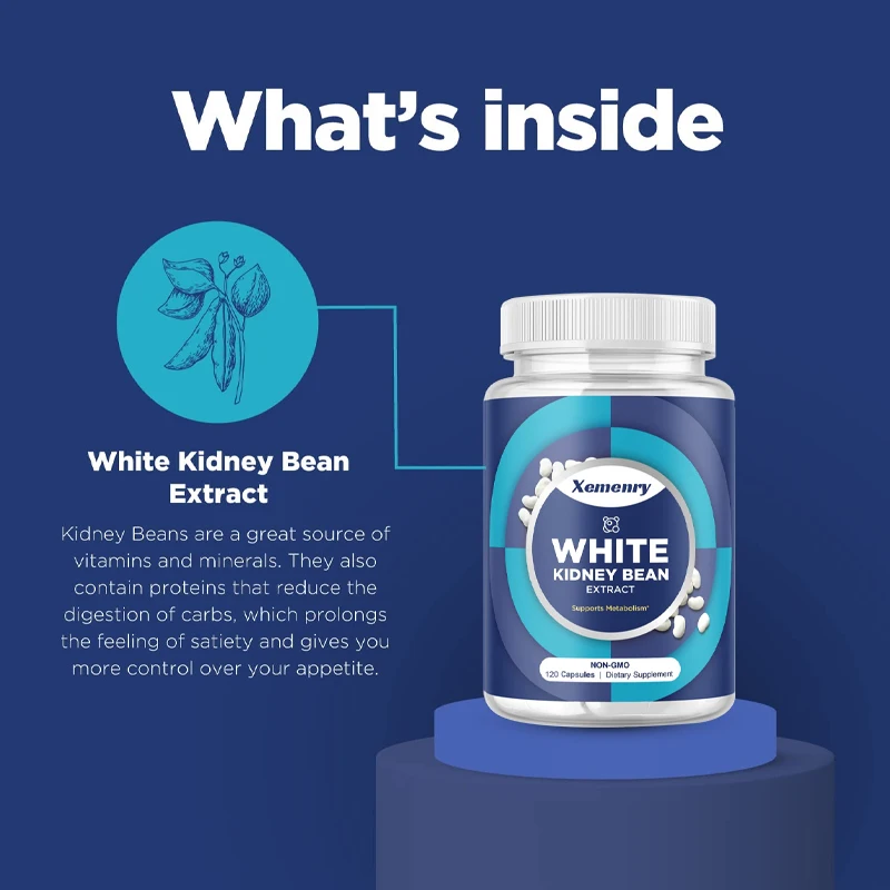 White Kidney Bean Carb Blocker, Carb and Sugar Blocker