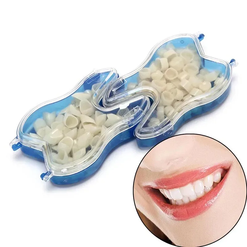 50 Pcs/Box Dental Temporary Crown Kit Anterior Front Molar Posterior Teeth Veneers Dentistry Tooth Whitening Tools