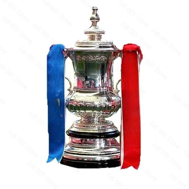 Football Trophy Ornament England Football Match Souvenir Collectible Gift for Sports Fan Home Desktop Decoration