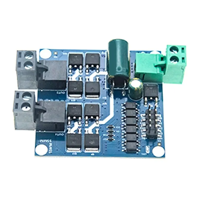 【DIGITAL GADGET】Industrial Grade DC Motor Drive Module 7A 160W Dual Way Positive Negative PWM Speed Control L298 Logic
