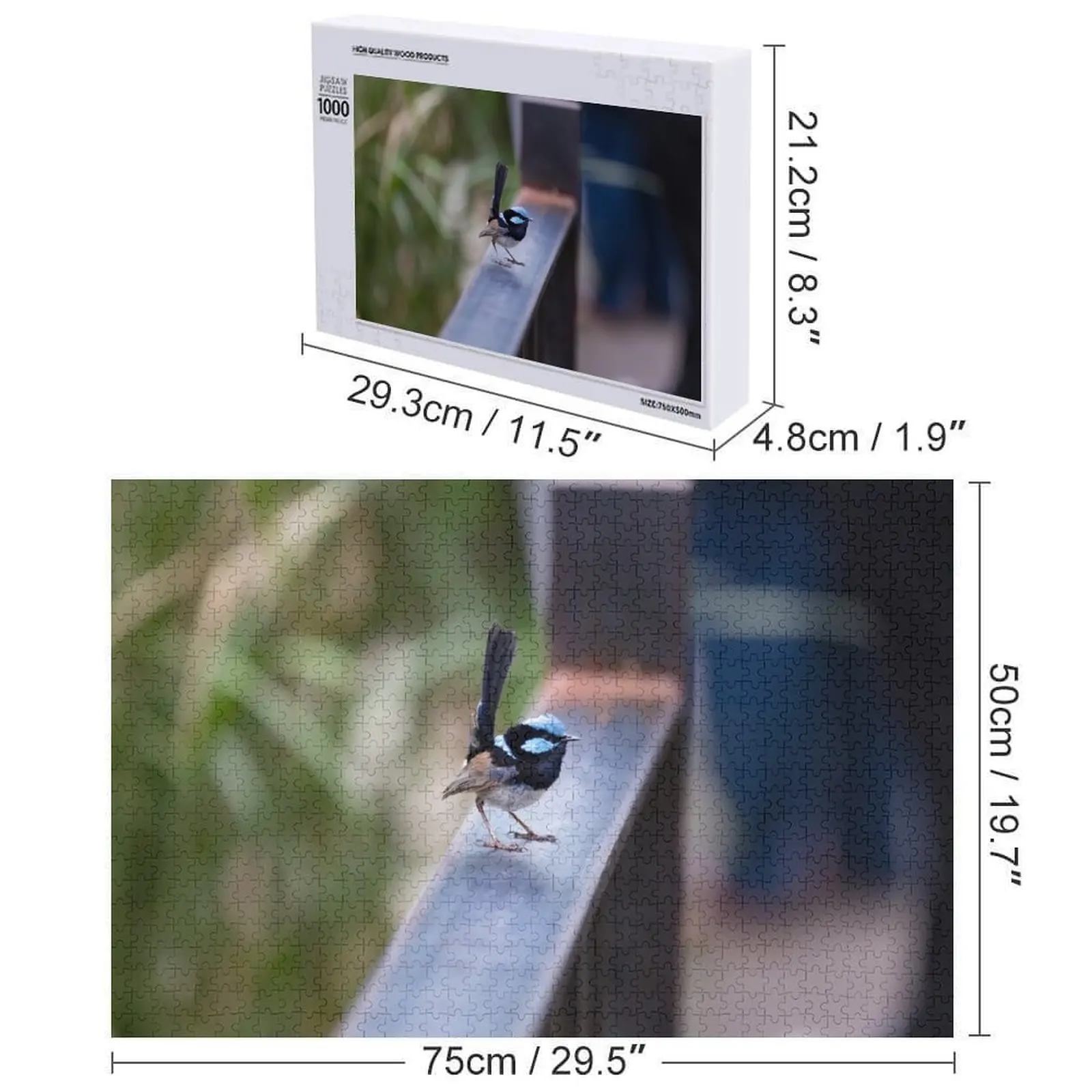 Hello Fairy Wren Jigsaw Puzzle Anime Personalized With Personalized Photo Puzzle