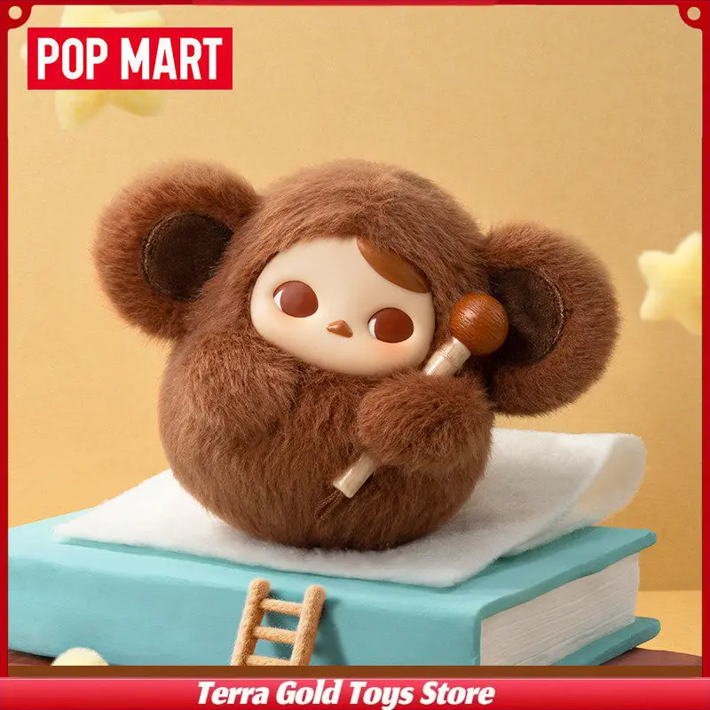 

POPMART Pucky Tap Tap Babies Series Vinyl Plush Pendant Blind Box Cute Figure Doll Mystery Box Trendy Toys Birthday Gifts