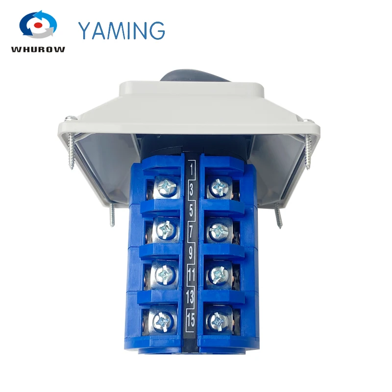 Yaming YMW26 LW26-63/4M Changeover Cam Switch 63A 4 Poles Optional Position Waterproof Enclosure Interruptores Electricos