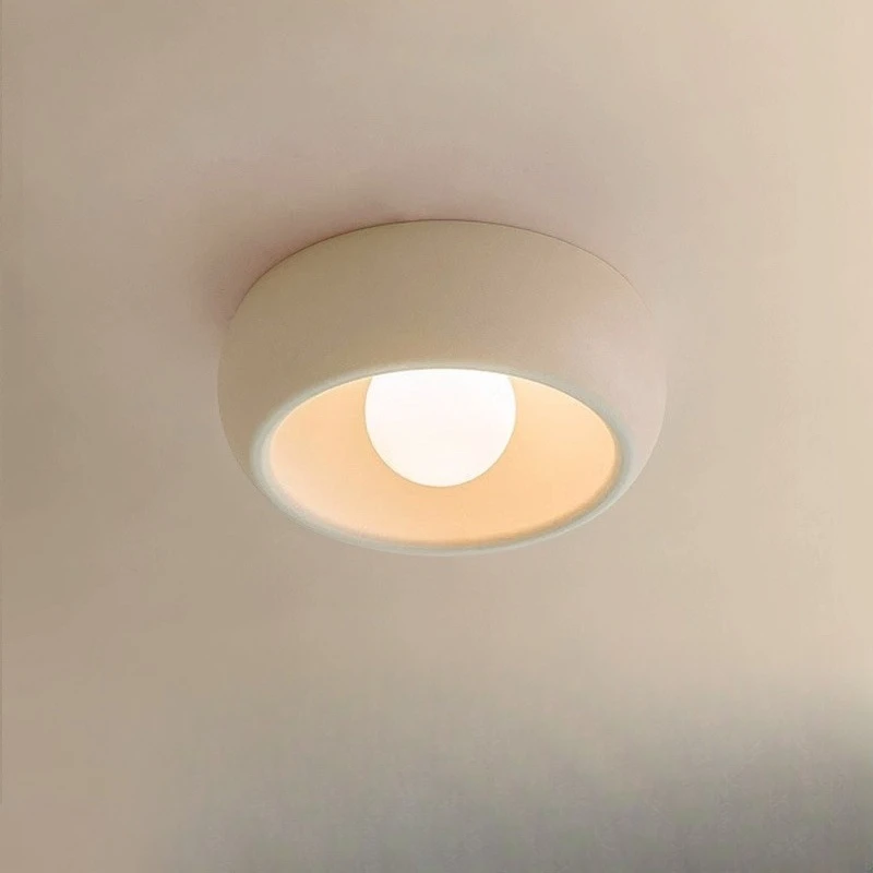 

Cream wind entrance ceiling light aisle light corridor modern simple bedroom resin cloakroom balcony