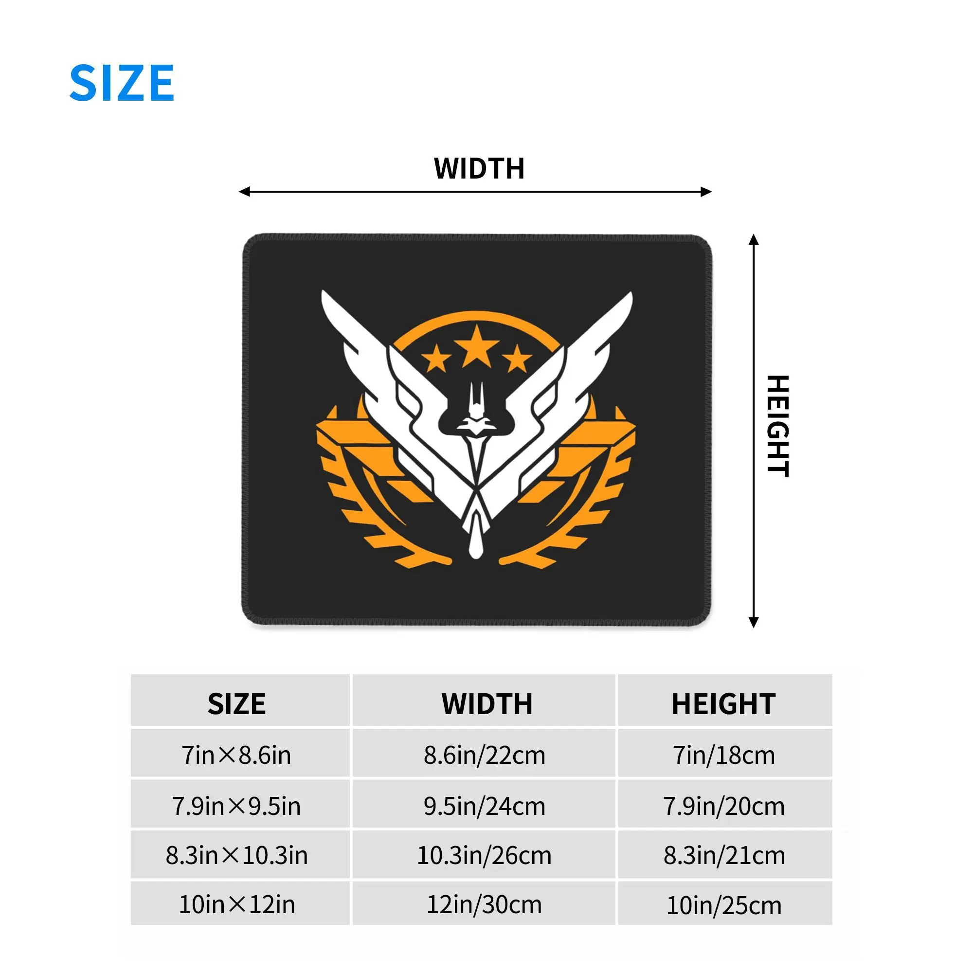 Elite Dangerous - لوحة ماوس ثلاثية النخبة للوحة مفاتيح الكمبيوتر والماوس حصيرة ألعاب الكمبيوتر المحمول حصيرة مكتبية ملحقات المكتب مفارش الطاولة