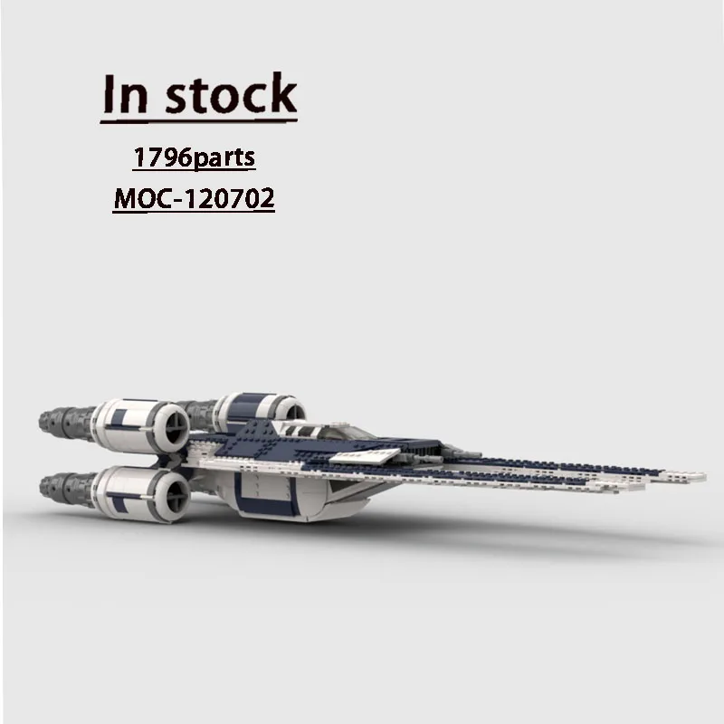 MOC-120702 Rogue One - UT-60D U Wing minifigura escala ladrillo modelo 1796 PartsMOC juguete para regalo de cumpleaños creativo para niños y niños