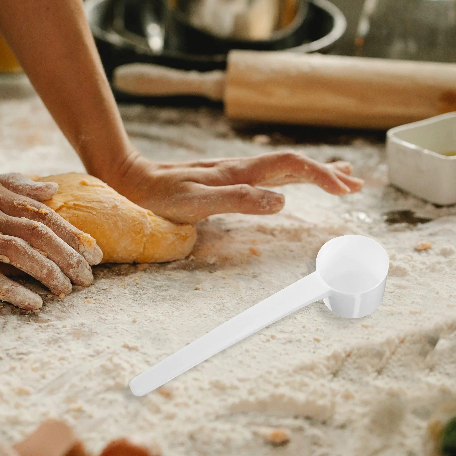 

Milk Measuring Plastic Scoops Tablespoon Coffee Micro Teaspoon Kitchen Use Food Safety Material Corrosion