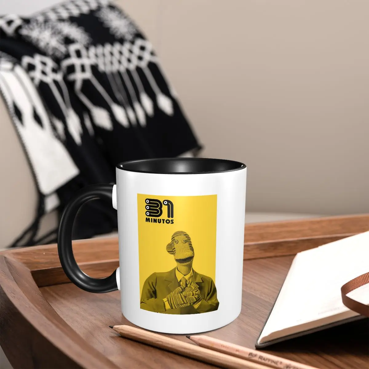 Copia De Tulio Trivino And Juan Carlos Bodoque 31 Minutos Mug Ceramic Coffee Cups Tea Mugs Milk Cup Drinkware Gifts for Friends