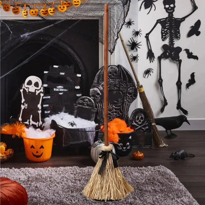 1PC Halloween Floating Witch's Haunted Dancing With Sounds Home Floor Decor Holiday Atmosphere Props Without Battery.