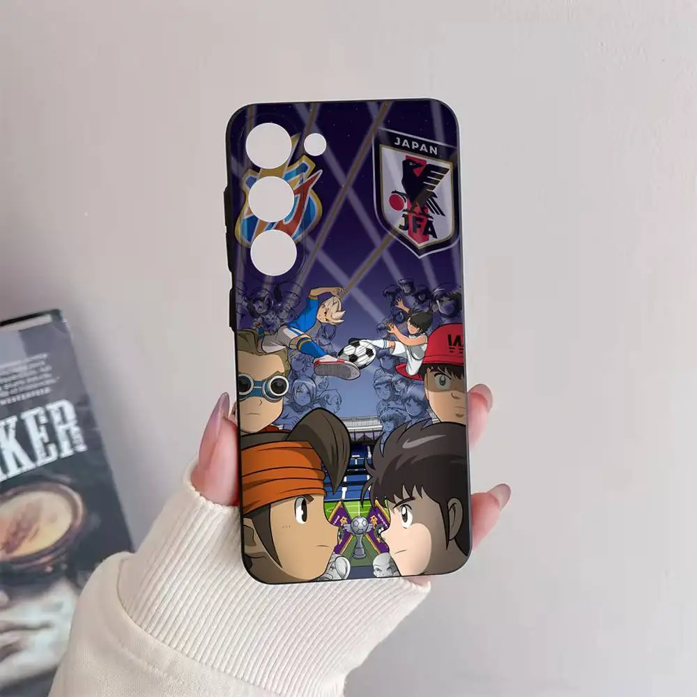 I-Inazuma أحد عشر حافظة هاتف لهاتف سامسونج جالاكسي A73,72,51,53,52,71,22,5G,Note,J7,8,9 غطاء أسود ناعم #3