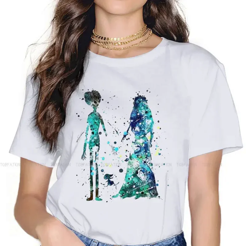 Colorful Hip Hop TShirt  Tim Burton\'s Corpse Bride Action Movie Tops 4XL T Shirt Female Tee Special Gift Idea