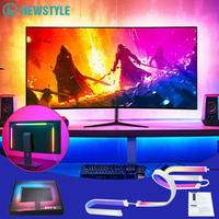 Gaming Lights Sync Strip Smart Ambient Lighting PC Display Backlight Lights Strip Smart Control RGB DIY Party Screen Light Game