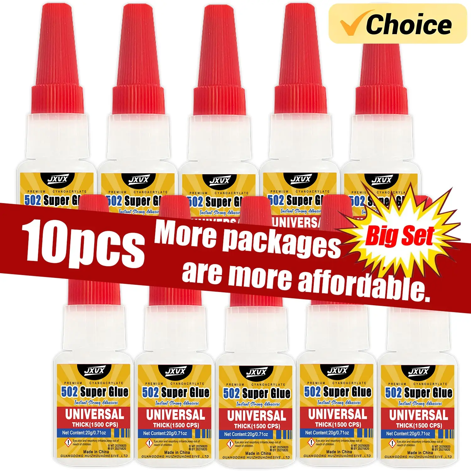 1-10Pcs 502 Super S… - image