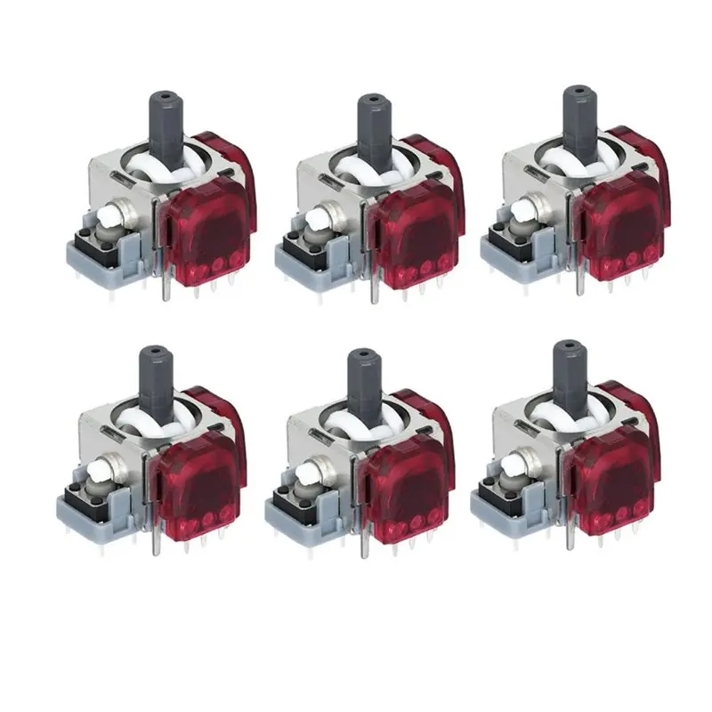 For PS5 Dualsense Edge Compatible 6PCS TMR Joystick Gen3 Electromagnetic Hall Angle Control For PS5 Gamepad