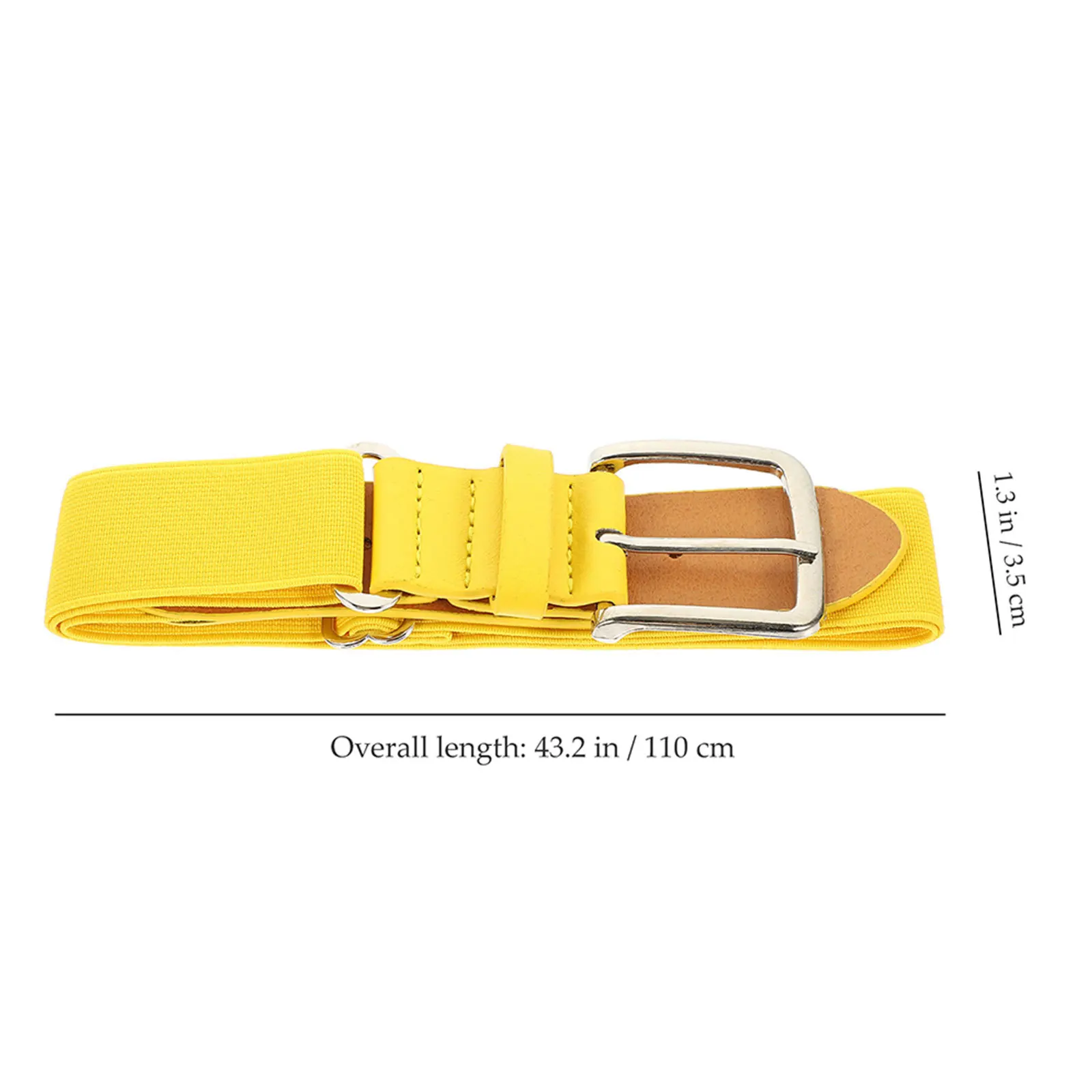 2 قطعة حزام بيسبول مرن قابل للتعديل من البولي يوريثان حزام رياضي قابل للتمدد للأنشطة الخارجية حزام بيسبول للرجال أحزمة البيسبول