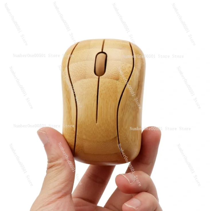 

Old-Timey Suitable for the Elderly Children Novel Mouse Bamboo Digital Flagship Store Wired Home Office Delicate