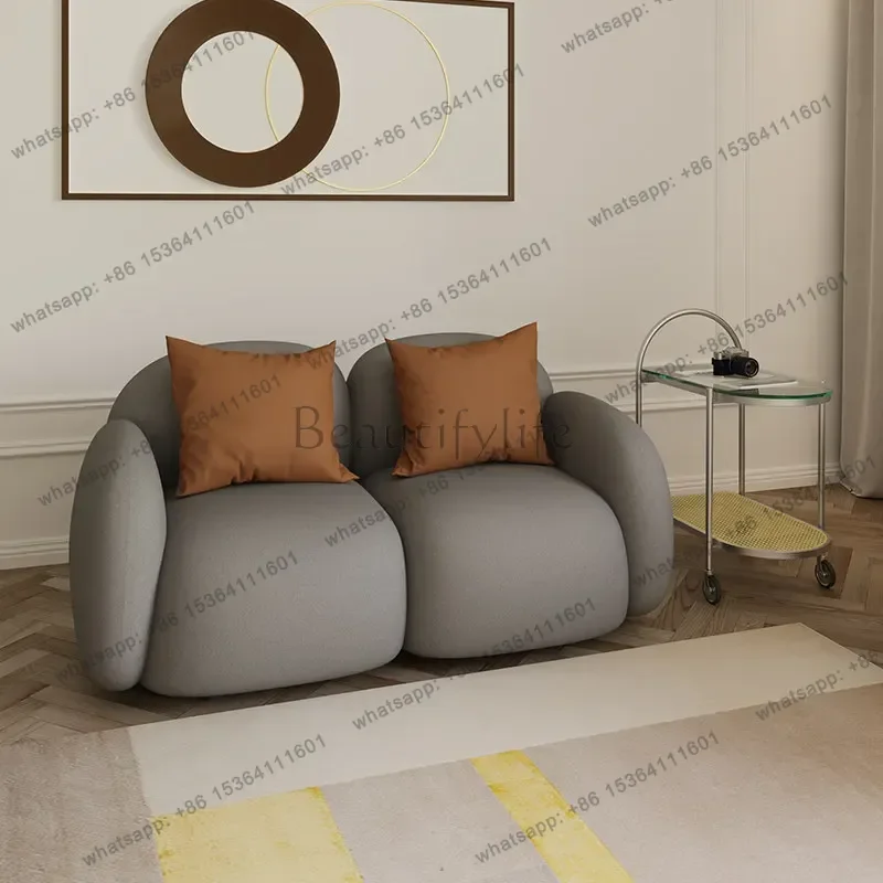 LSNordic Beauty Salon Reception Sofa Modern Simple Living Room Clothing Store Office Sofa High-end Office Furniture Transat FYOS