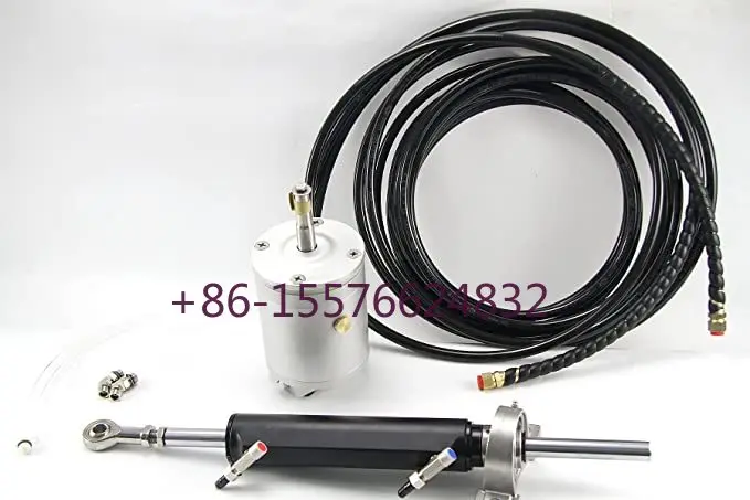 2-Line Hydraulic Steering System Inboard For Boat Up to 50 Foot or 15 Meters ZA0450