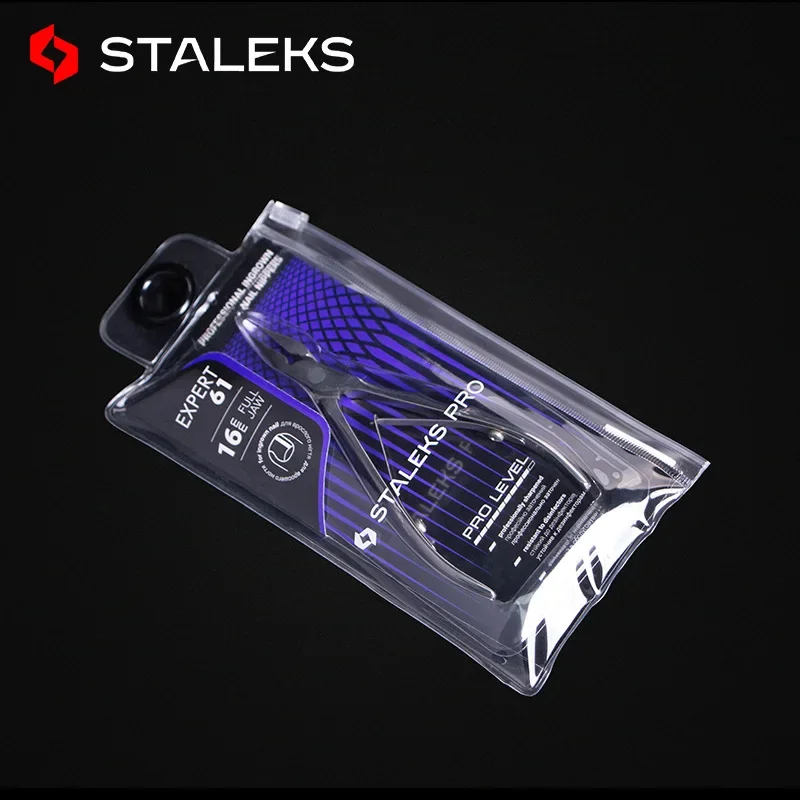 STALEKS High Quality Dead Skin Remover Cutter Hand Grip Stainless Steel Pro Toe Nail Cuticle Scissors Manicure Tool NE-61-16