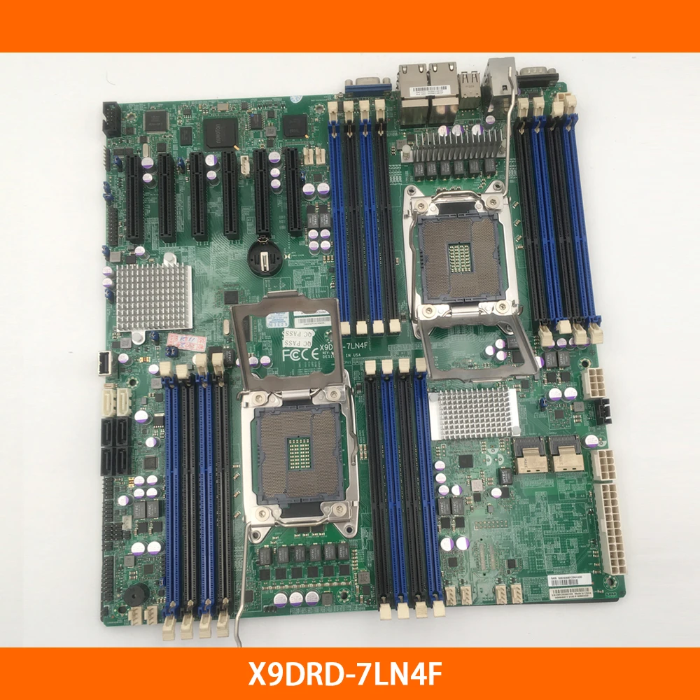 2011 Dual X79 E5-2600 Family ECC DDR3 LGA2011 PCI-E 3.0 For Supermicro Server Motherboard X9DRD-7LN4F