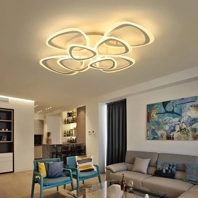 New Arrival Hot Modern Led Ceiling Lights For Living Room Bedroom Study Room Home Deco Surface Mounted Ceiling Lamp Fixtures