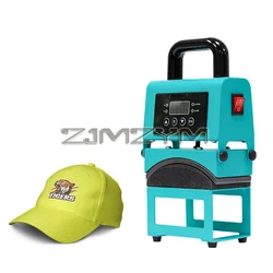 Mini Hat Heat Press Curved Heating Plate Easy Press and Fit of Cap Small Portable Hat Heat Press Machine