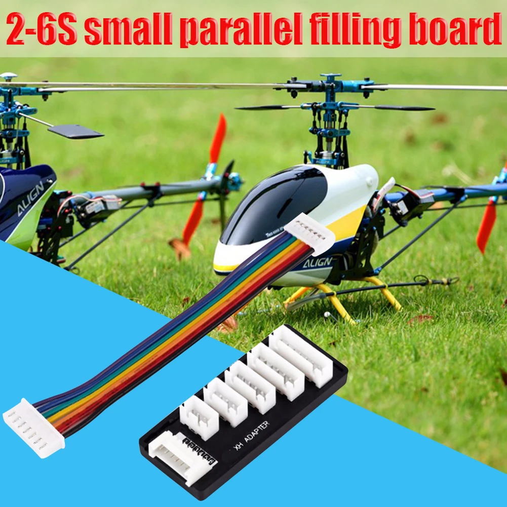 Adaptador de cargador de expansión de equilibrio de placa JST XH para carga de batería LiPo RC 6S