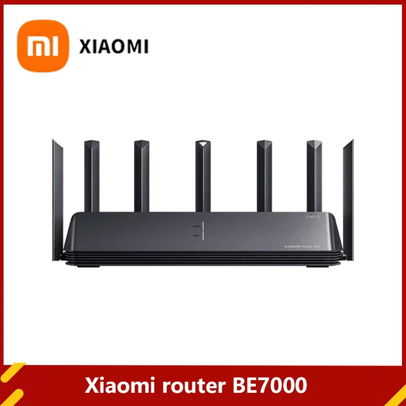 Xiaomi Mi Router BE7000 7000 ثلاثي الموجات واي فاي مكرر VPN 1GB شبكة USB 3.0 IPTV 4X2.5G منافذ إيثرنت مودم مكبر صوت أحادي