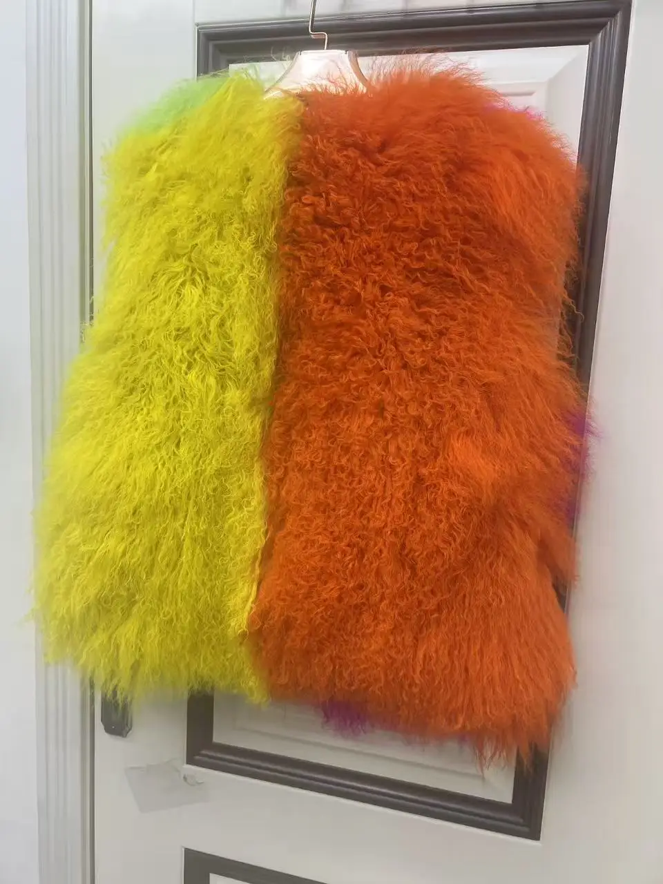 نمط جديد الشتاء أزياء المنغولية صوف الضأن سترة سترة للنساء سترة جلد الغنم الحقيقي الشتاء الدافئ المرأة سترة #4