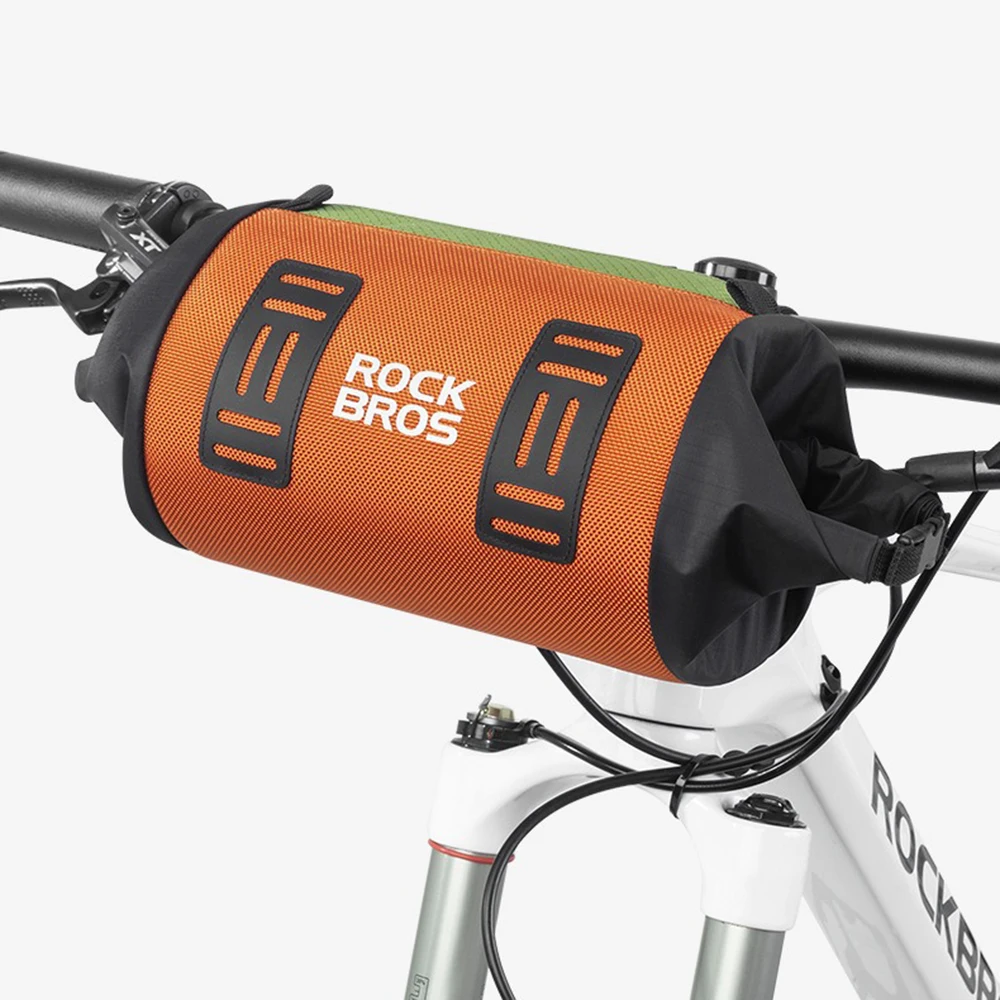 ROCKBROS Bicycle Riding Bag Front Hanging Bag 2L-2.4L High-Capacity Bike Handlebar Bag Mtb Portable Outdoor Riding Accessories