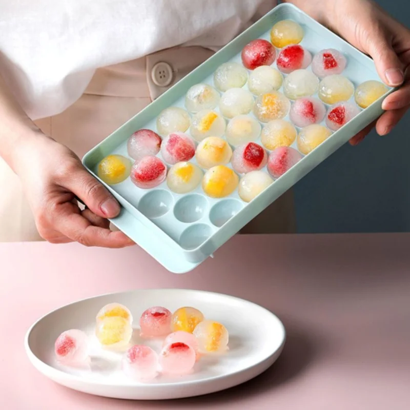 ถาดทำน้ำแข็งทรงกลมซิลิโคนเกรดอ - Food Storage Hot Box บทวิจารณ์และราคา