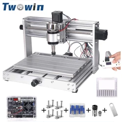 CNC Milling Machine 3018 Pro MAX Laser Engraver GRBL Control with 200W Spindle Metal Engraving Machine Wood Router