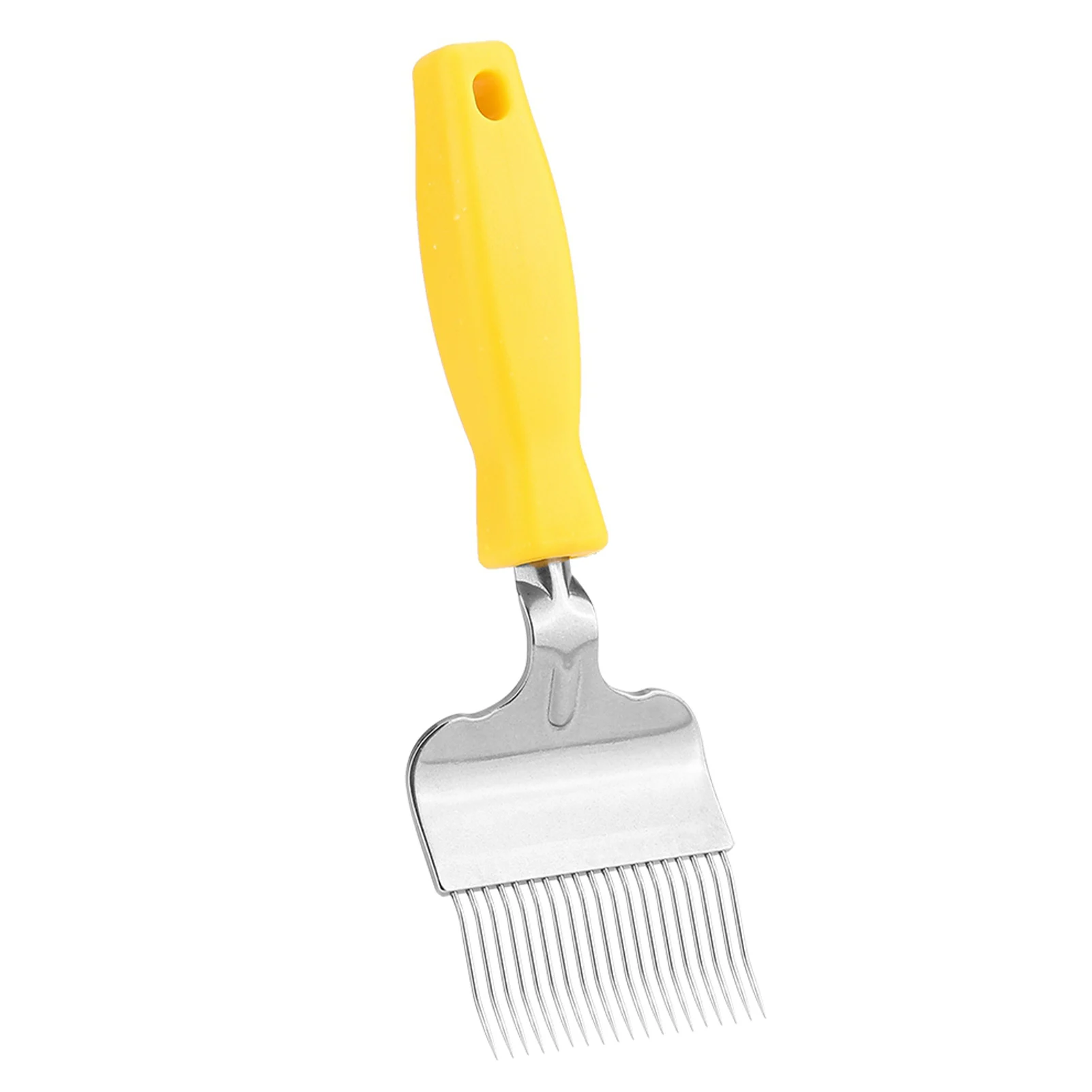 Horquilla taponadora profesional de acero inoxidable para mantenimiento de colmena/colmena, herramienta para dientes de apicultura, ayudante de apicultor