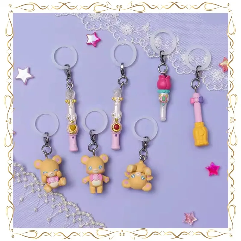 프리큐어 가샤폰 아사히나 미라이 귀여운 독창성 섬세한 변압기 펜던트 액션 피규어 모델 장난감 디스플레이 수집품