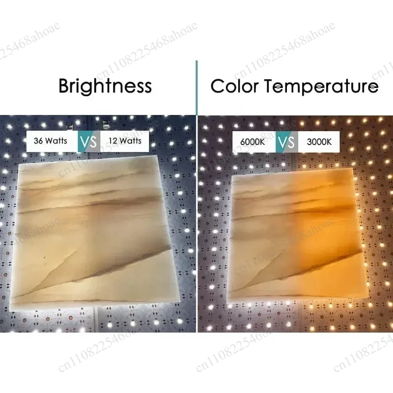 24W 300D Flexible Cuttable LED Panel 3000K-6500K Dimmable Bendable Sheet For Onyx Marble Kitchen Counter Backlighting
