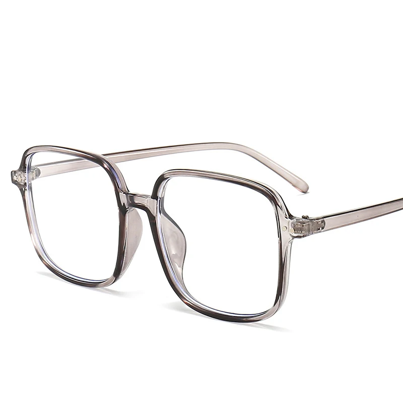RUOBO New Retro Clear Lens Large Frame For Men Women Students Prescription Eyeglsses Frame Eyewear Optical Spectacle Eyeglass