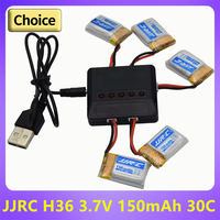 Original JJRC H36 battery 3.7V 150mAh For JJRC E010 E011 E012 E013 Furibee F36 RC Quadcopter Parts Lipo Battery and Charger