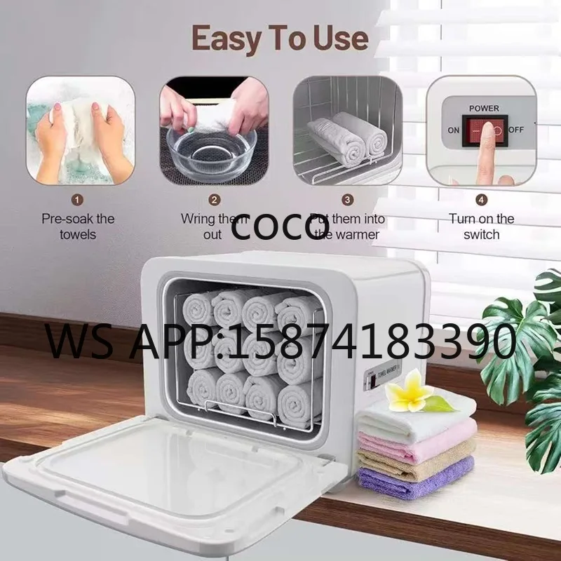 Multifunctional Towel Warmer and Sterilizer, Electric Heating Cabinet for Salon Business
