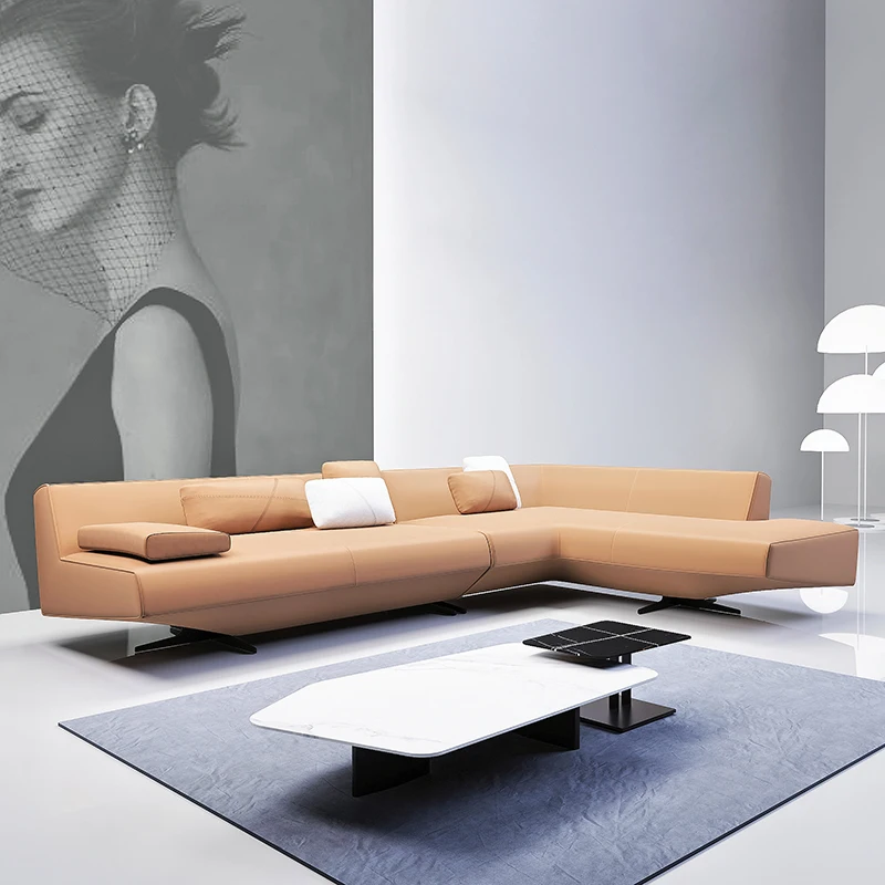 Relaxing Couch Living Room Sofas Modern Designer Individual Room Living Room Sofas Decor Floor Sillon Cama Postmodern Furniture