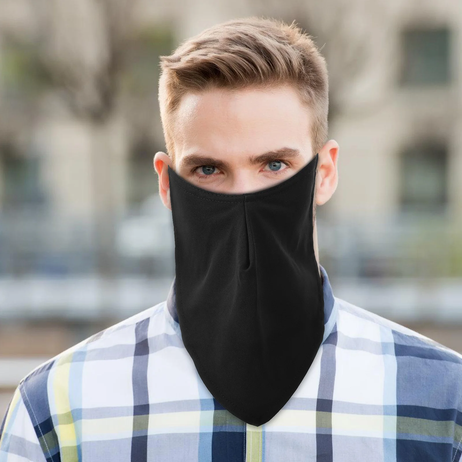 

Beard Mask for Men Reusable Washable Face Cover Windproof Breathable Protective Facial Mask for Outdoor Sports Running Cycling