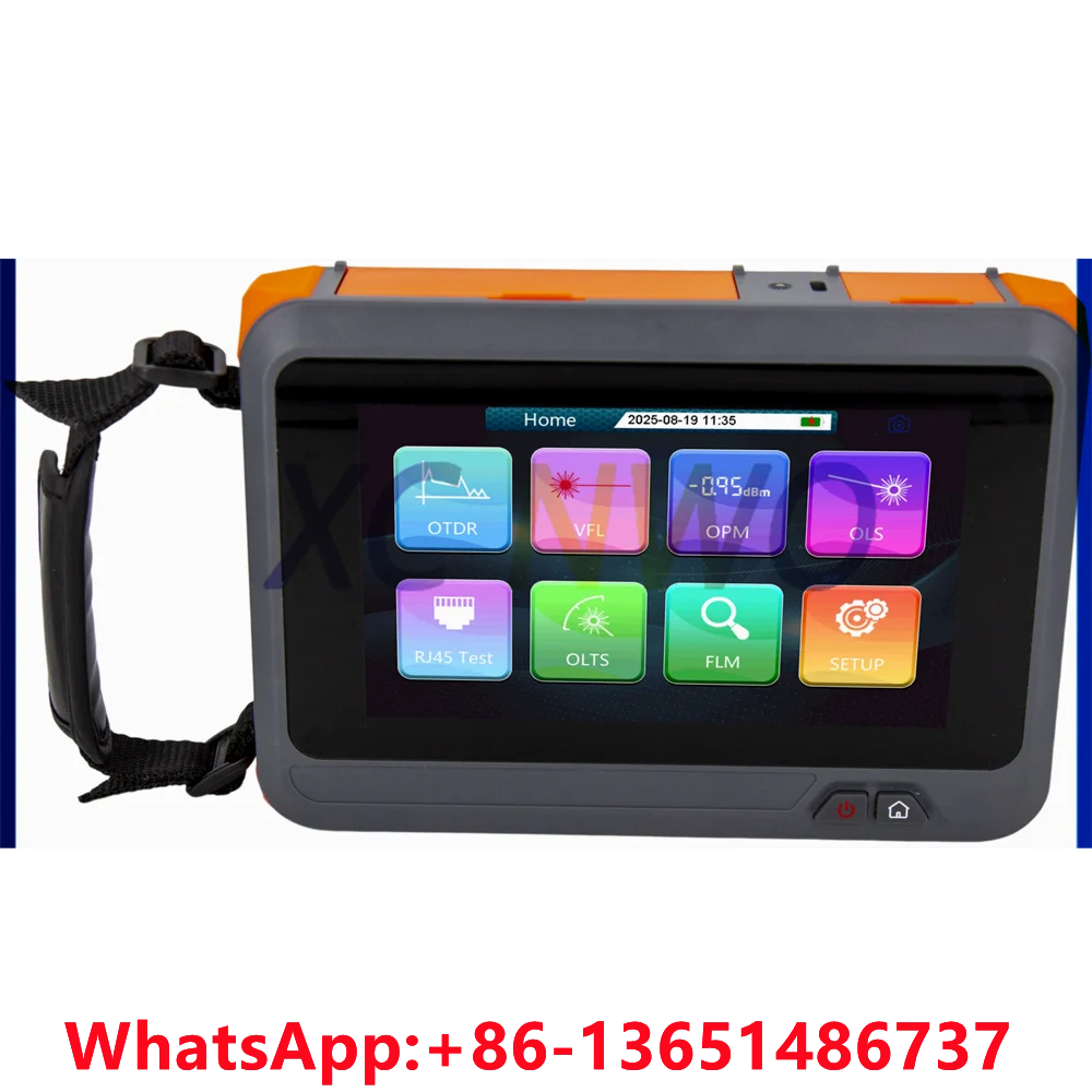 Supports multiple OTDR measurement modes (automatic, manual, real-time testing, dual wavelength testing)Support 1x32 splitter