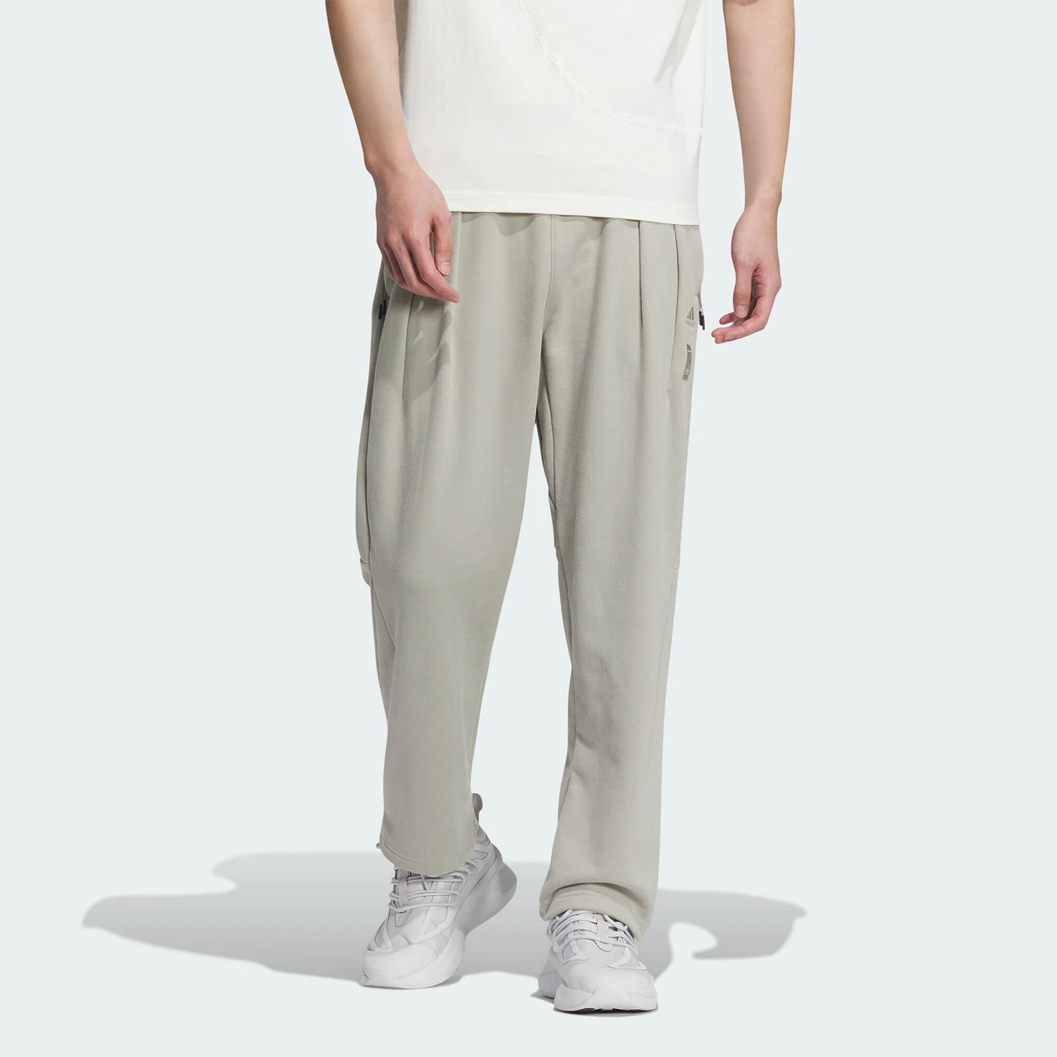 

Adidas оригинальные весенние мужские свободные дышащие простые спортивные брюки JE6662