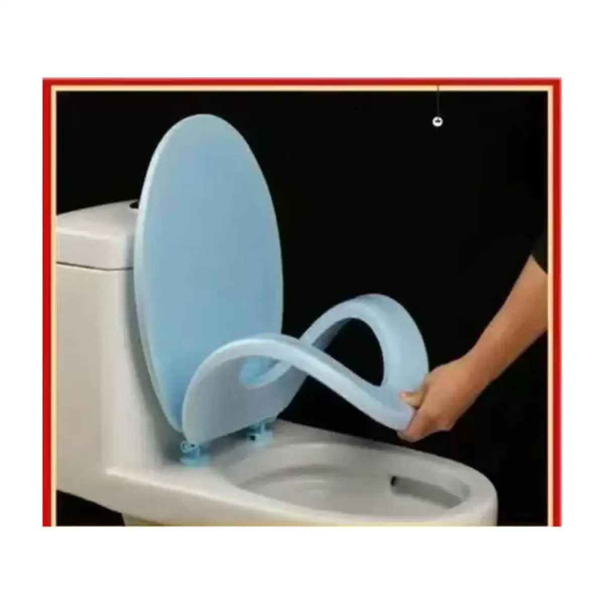 Toilet Cover Bathroom Warmer Seat EVA Waterproof Pad Removable Mat Household Great Flexibility Soft Comfortable Bath Supplies